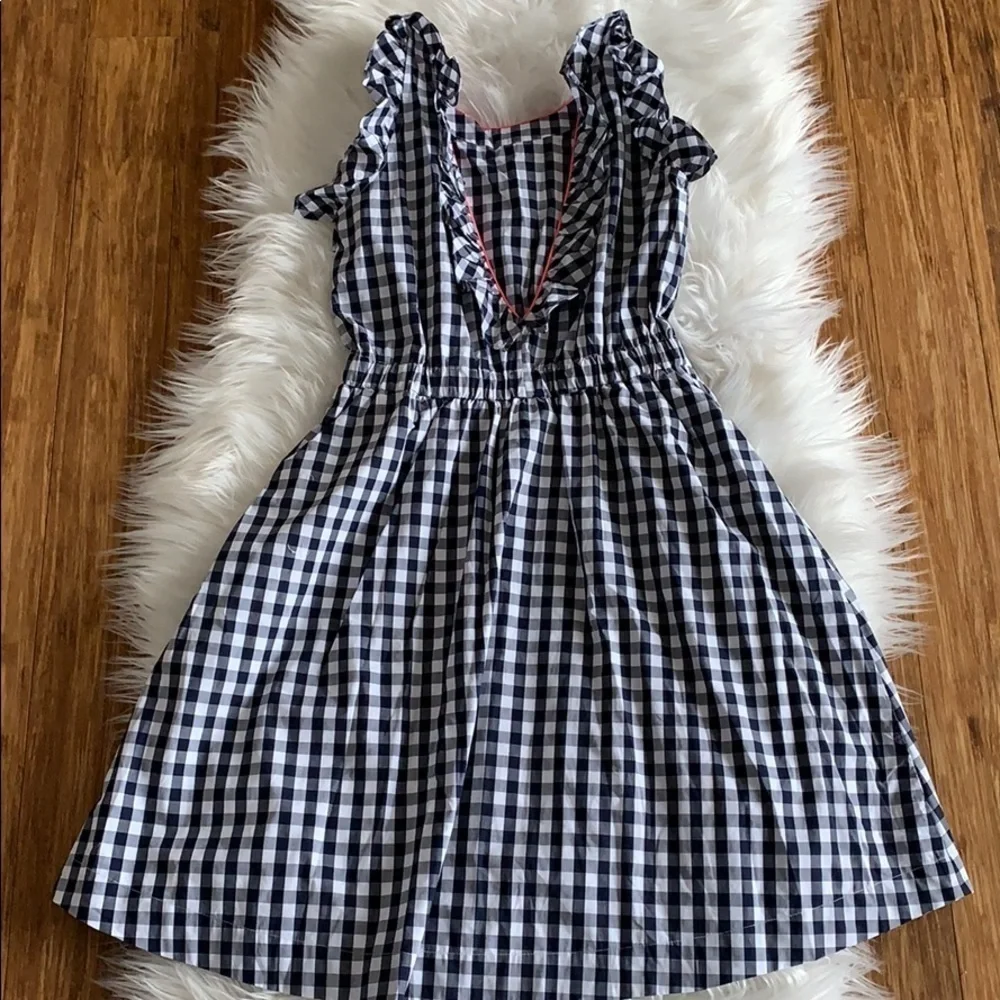 J. Crew Crewcuts Adorable Gingham Ruffle Sundress